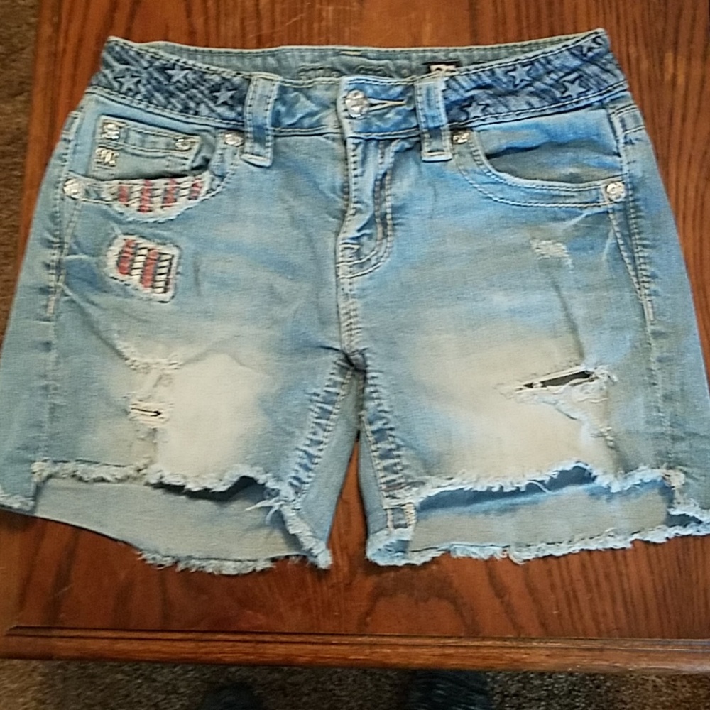 Miss Me Mid Shorts